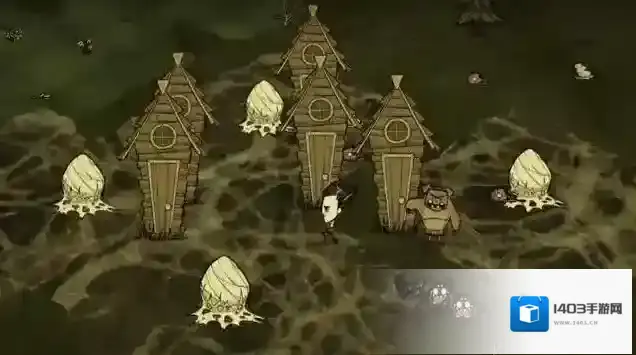 饥荒蜘蛛巢和什么生物放一起有用