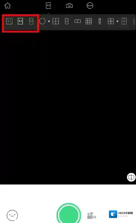 《无他相机》设置比例教程介绍