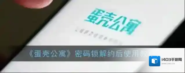 《蛋壳公寓》密码锁解约后使用教程