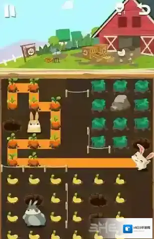 兔子复仇记仓库里34关怎么过 第二章第34关三星图文攻略