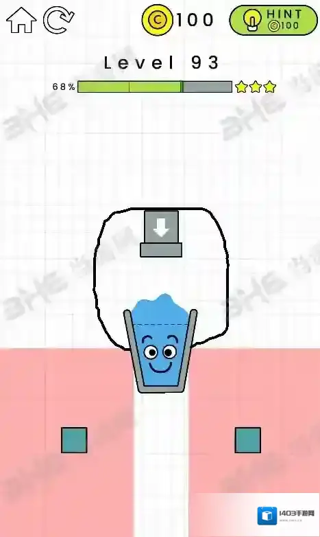 快乐玻璃杯93关怎么过 HappyGlass第93关三星通关攻略