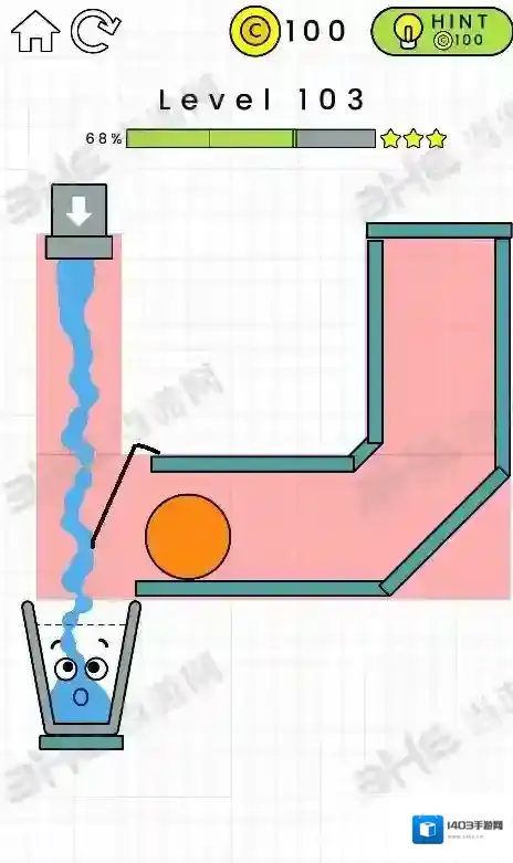 快乐玻璃杯103关怎么过 HappyGlass第103关三星通关攻略