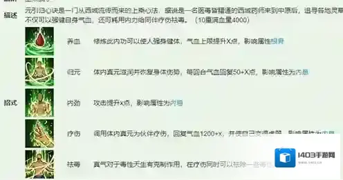 烟雨江湖柳如意学什么武学 内功武学搭配介绍
